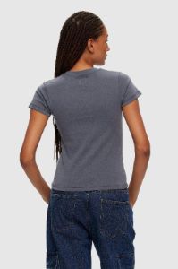 Micro Rib Tee sold by Kuwallatee