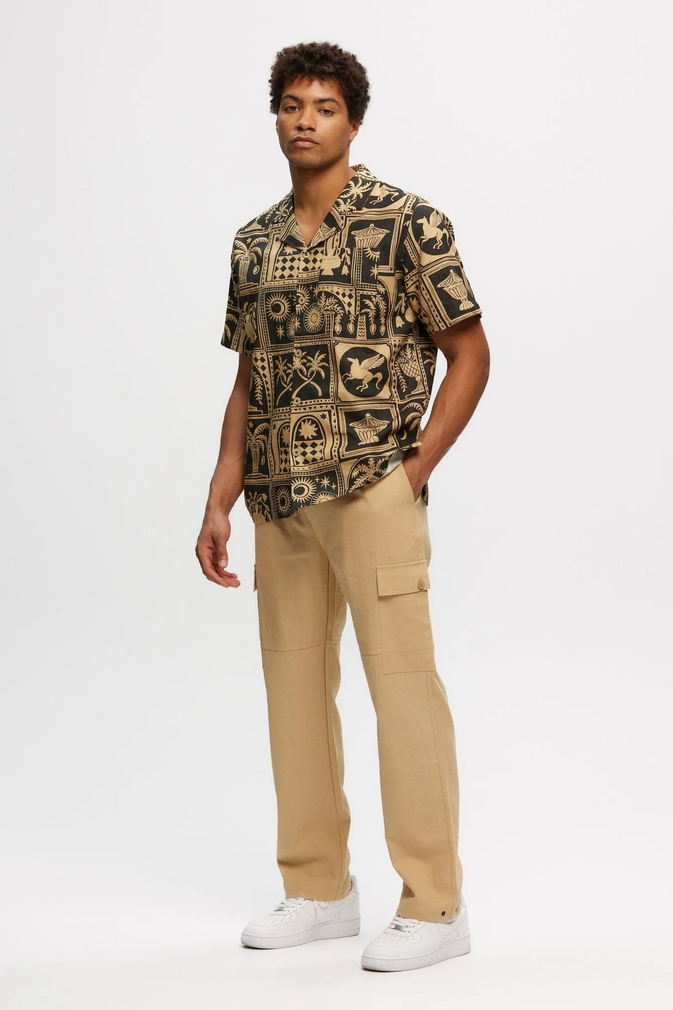 Cargo Linen Pant sold by Kuwallatee product image thumbnail 5