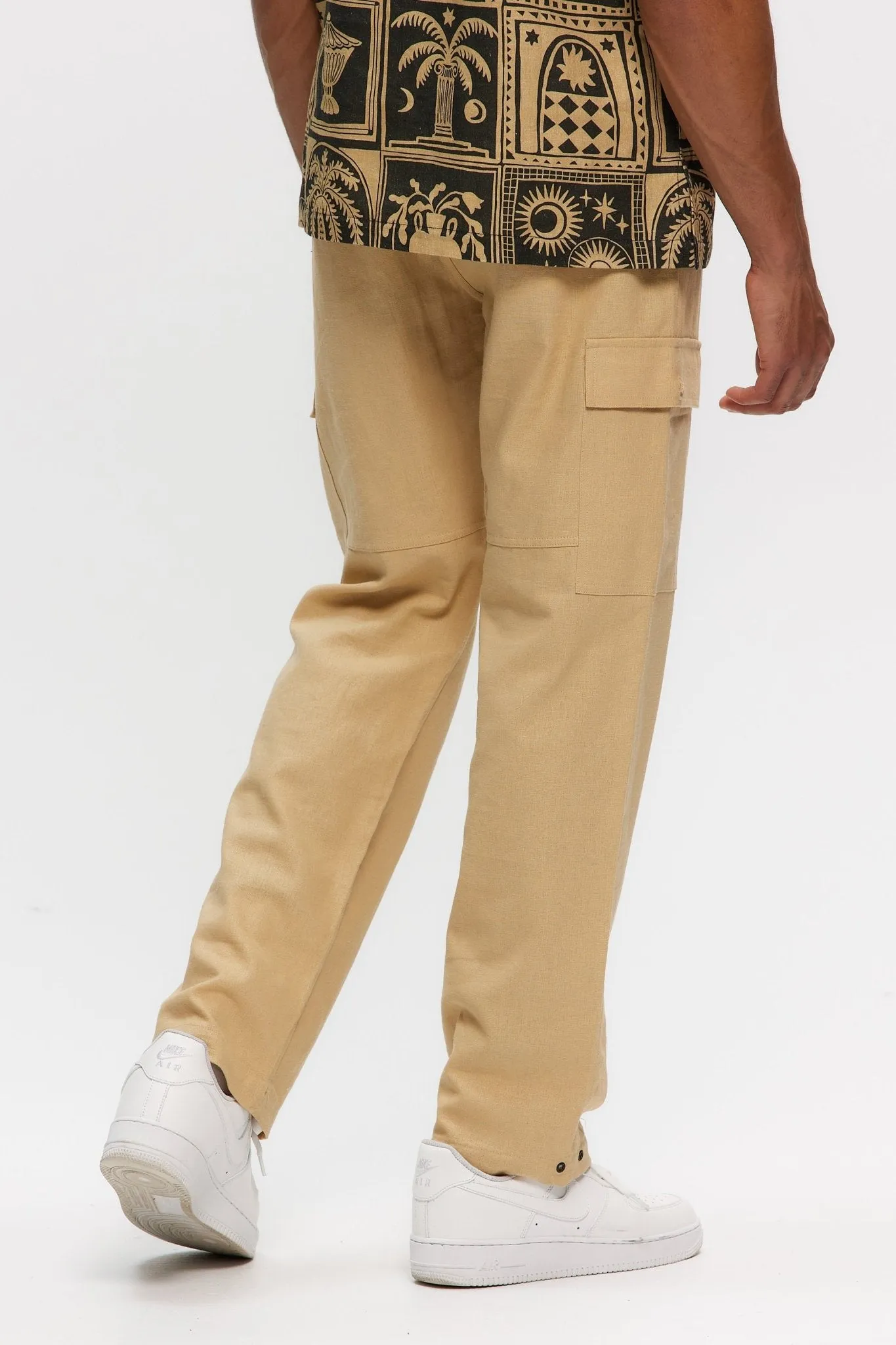 Cargo Linen Pant sold by Kuwallatee product image thumbnail 4
