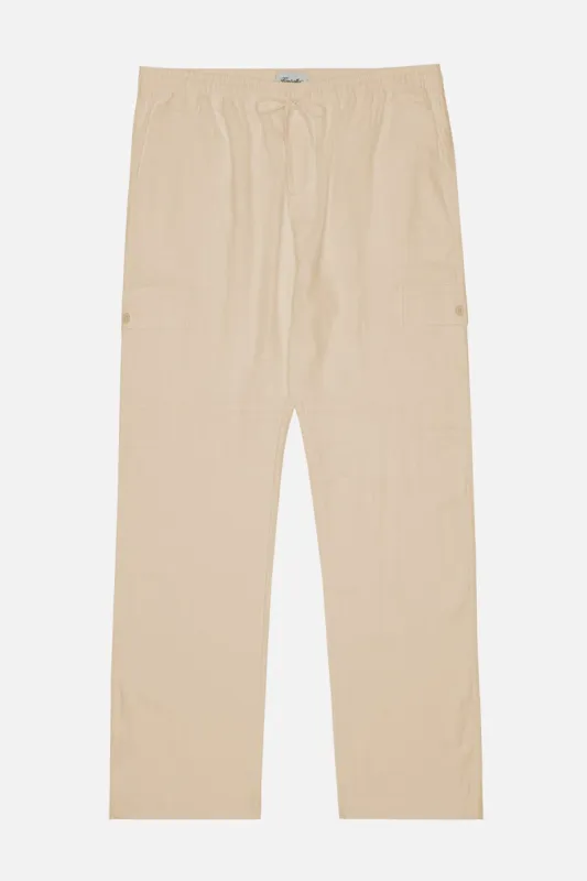 Cargo Linen Pant sold by Kuwallatee