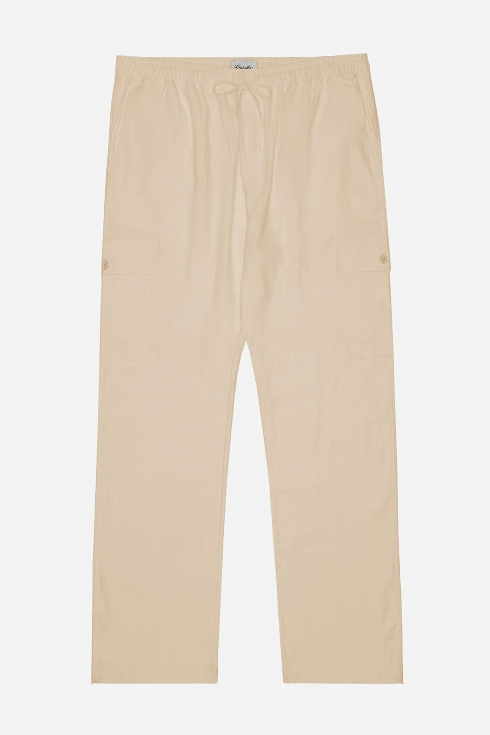 Cargo Linen Pant sold by Kuwallatee