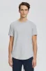 Slub Hi-Lo Tee sold by Kuwallatee