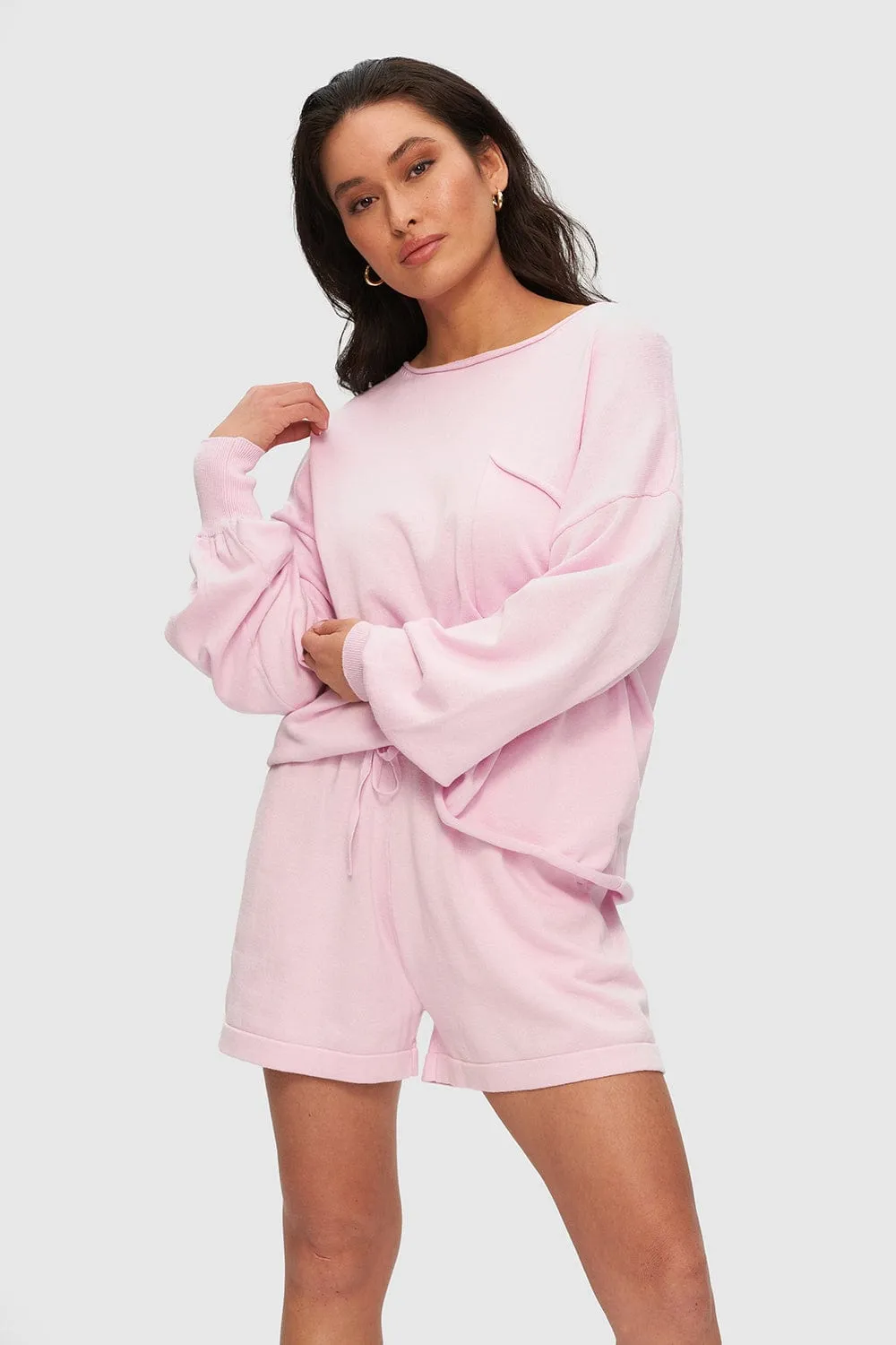 Knit Patch Pocket Sweater sold by Kuwallatee