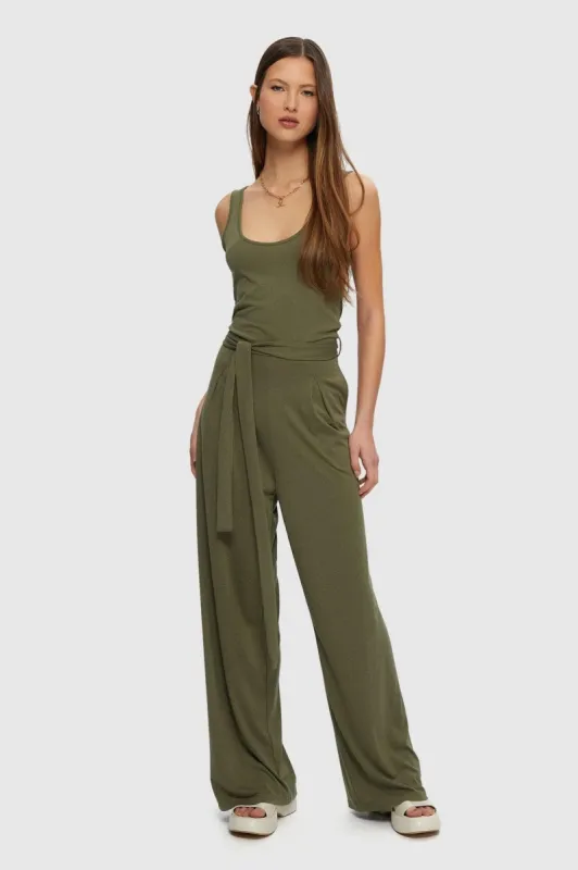Wide Leg Jumpsuit sold by Kuwallatee