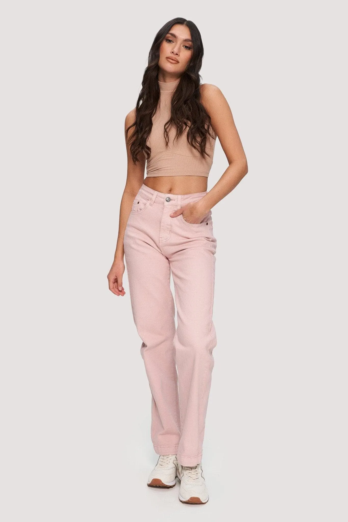 Dyed Denim Wide Leg sold by Kuwallatee product image thumbnail 2