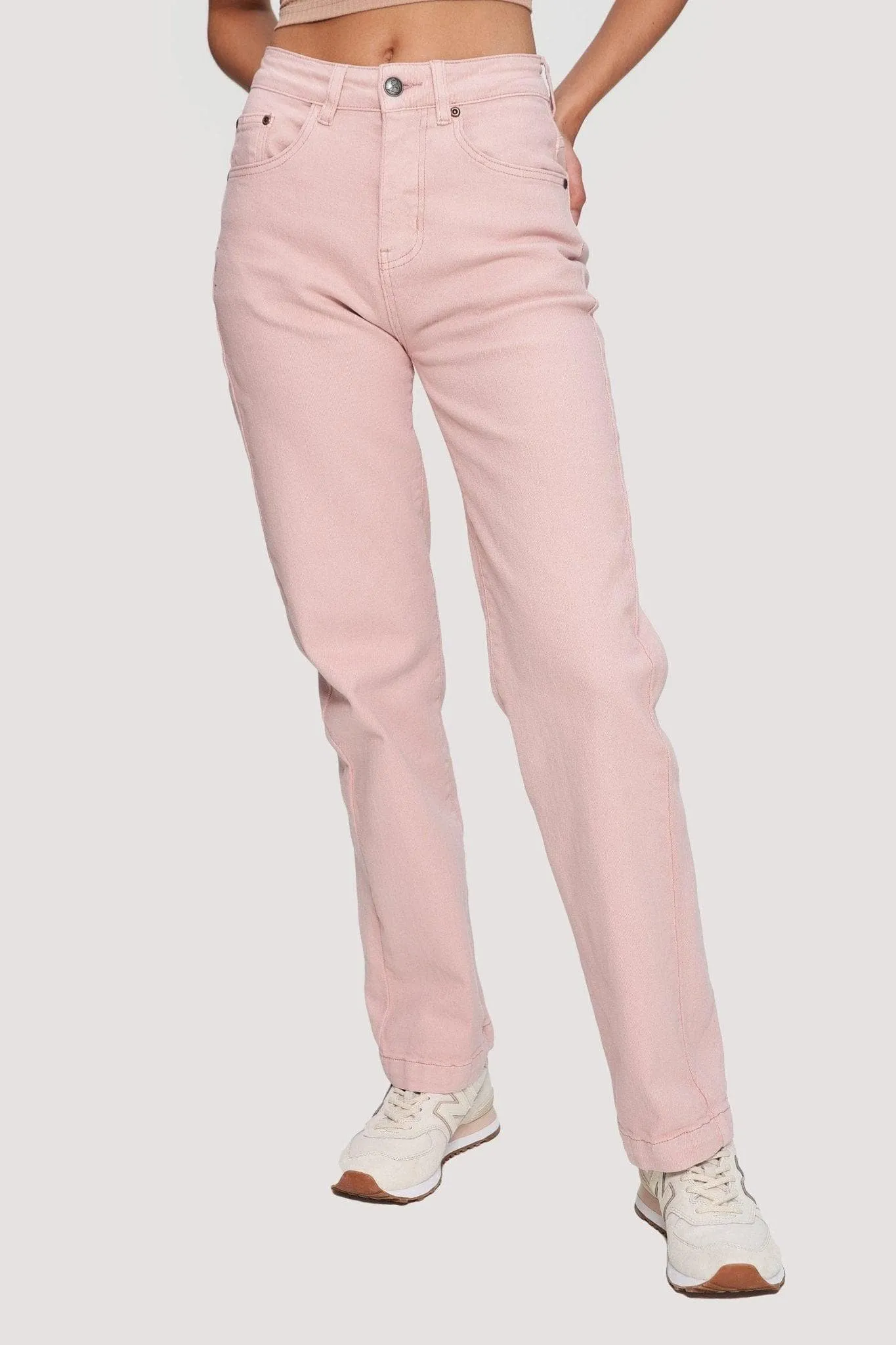 Dyed Denim Wide Leg sold by Kuwallatee