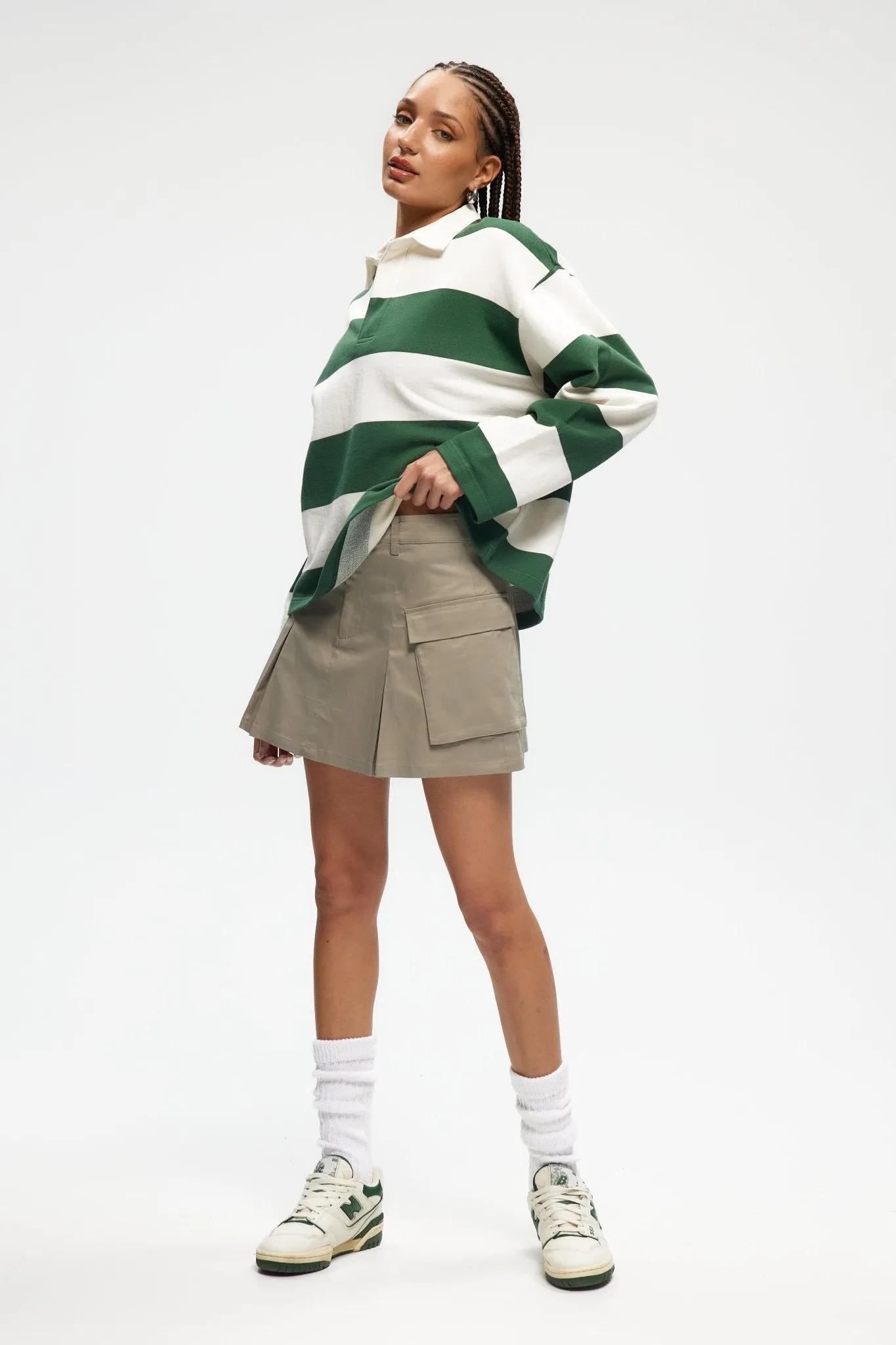 Cropped Rugby Shirt sold by Kuwallatee product image thumbnail 3