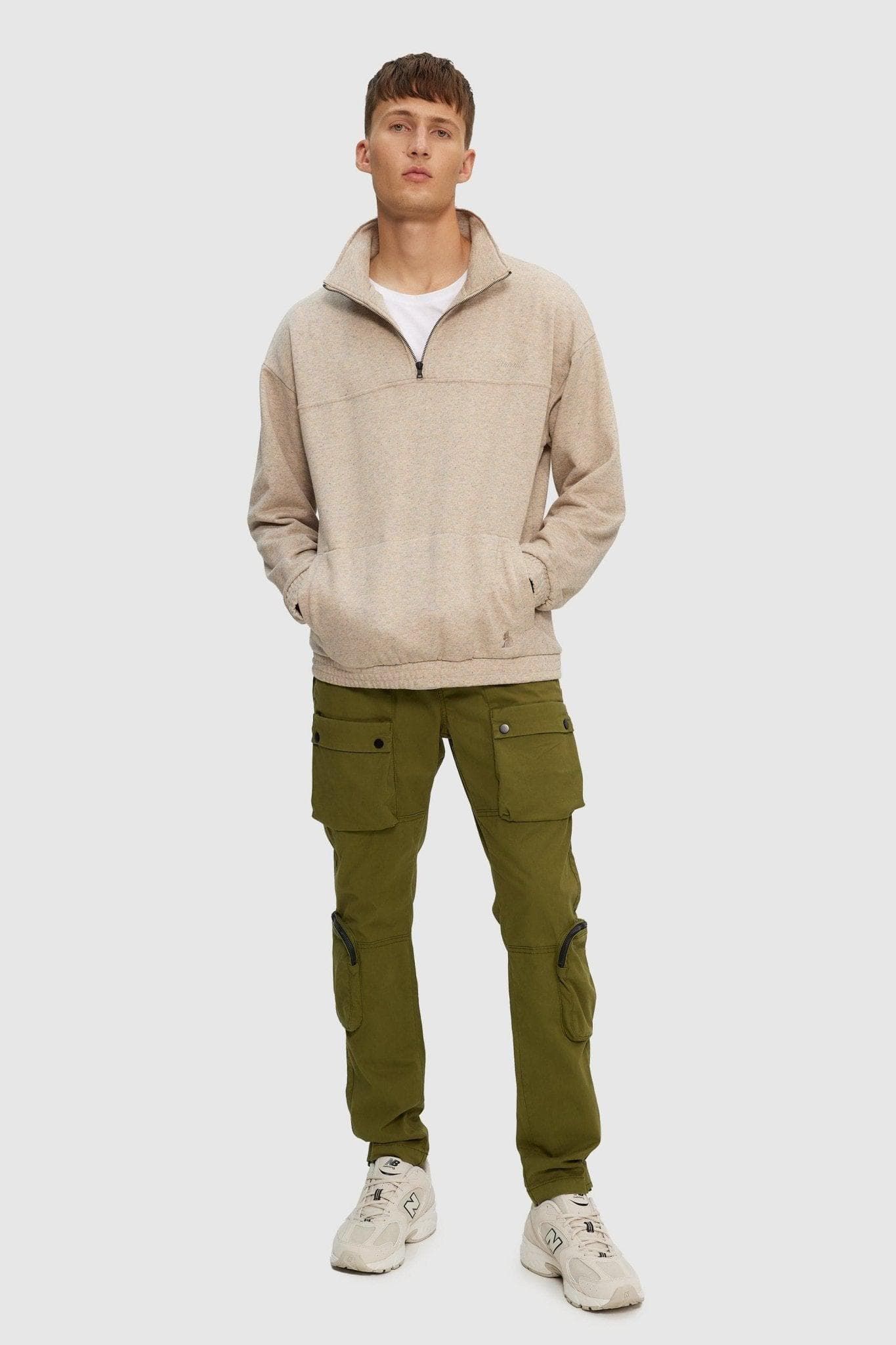 Half Zip Sweatshirt sold by Kuwallatee product image thumbnail 6