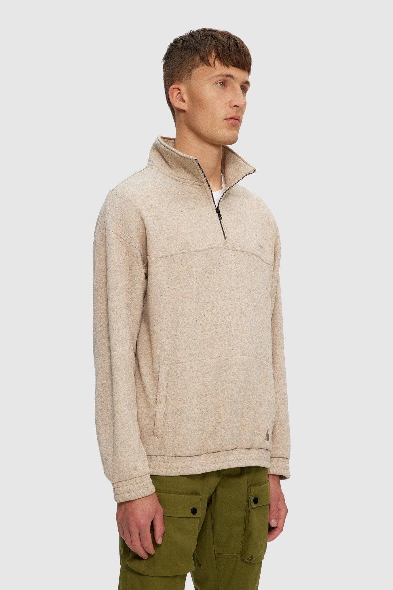 Half Zip Sweatshirt sold by Kuwallatee product image thumbnail 4