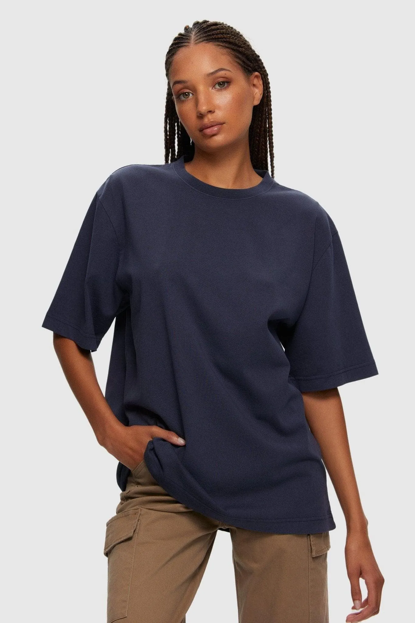 Oversized Boyfriend Tee sold by Kuwallatee