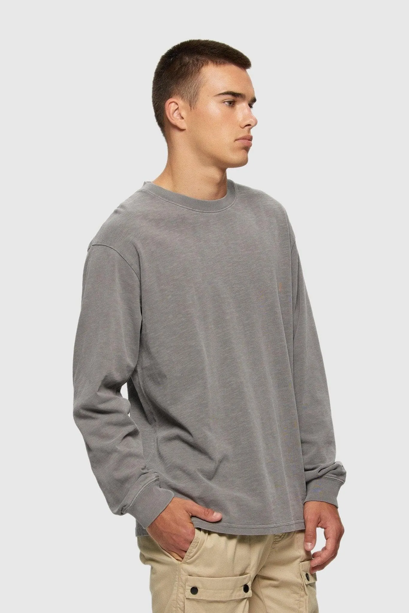 Slub Long Sleeve sold by Kuwallatee product image thumbnail 4