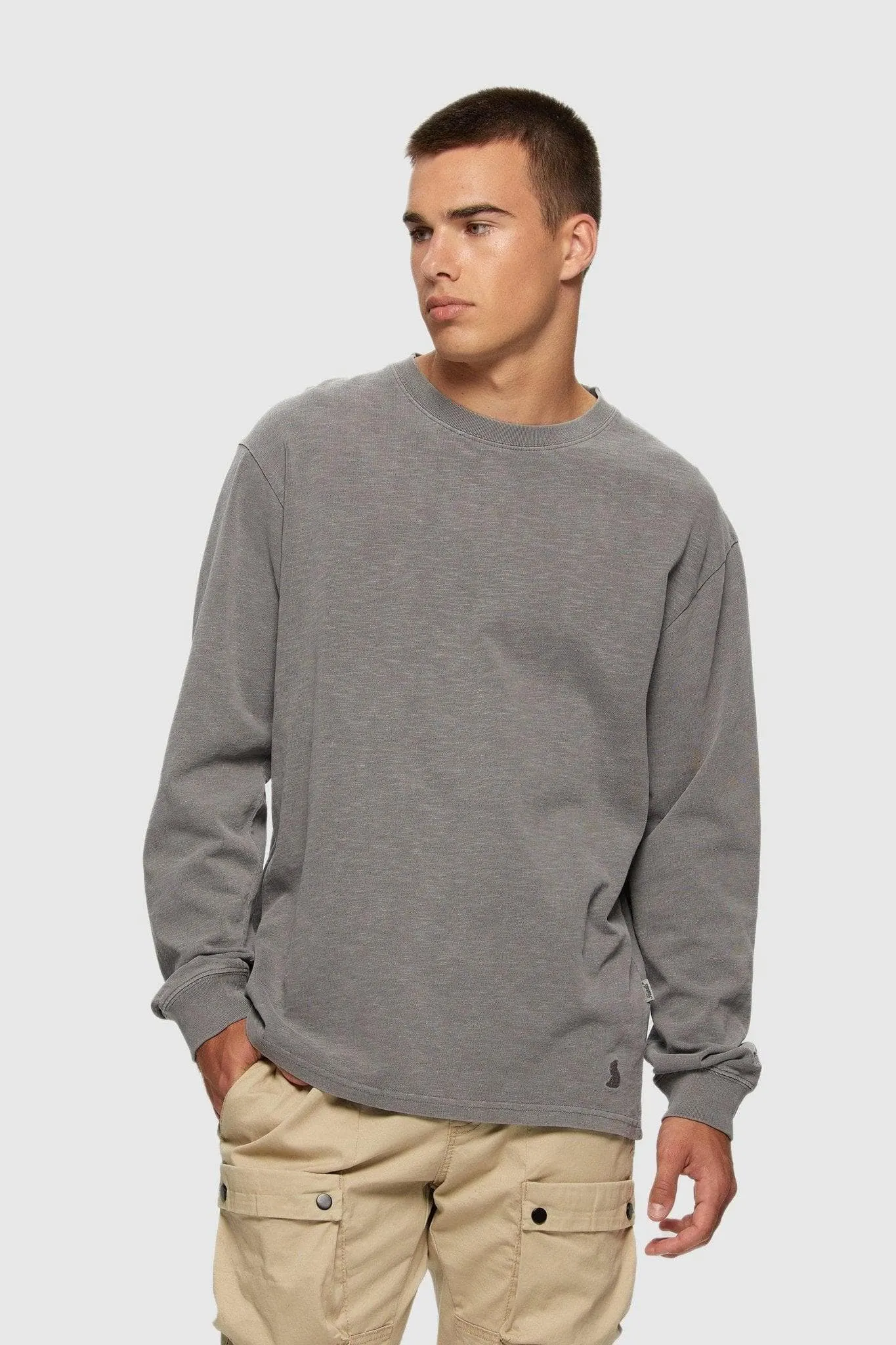 Slub Long Sleeve sold by Kuwallatee product image thumbnail 2