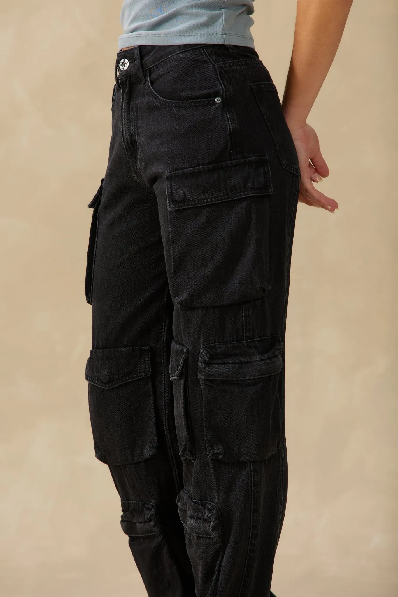 Multi Cargo Jeans sold by Kuwallatee product image thumbnail 3