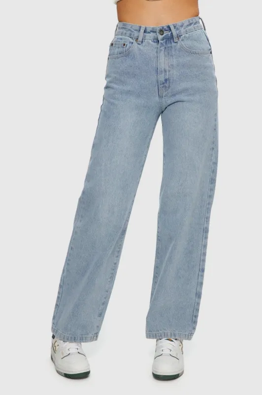 High Rise Denim 34 Inseam sold by Kuwallatee