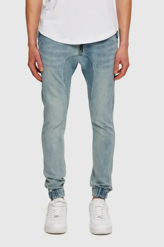 Denim Jogger sold by Kuwallatee