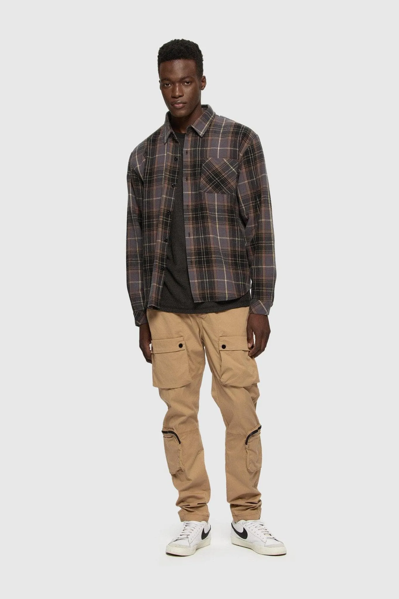 Midweight Plaid Shirt sold by Kuwallatee product image thumbnail 3