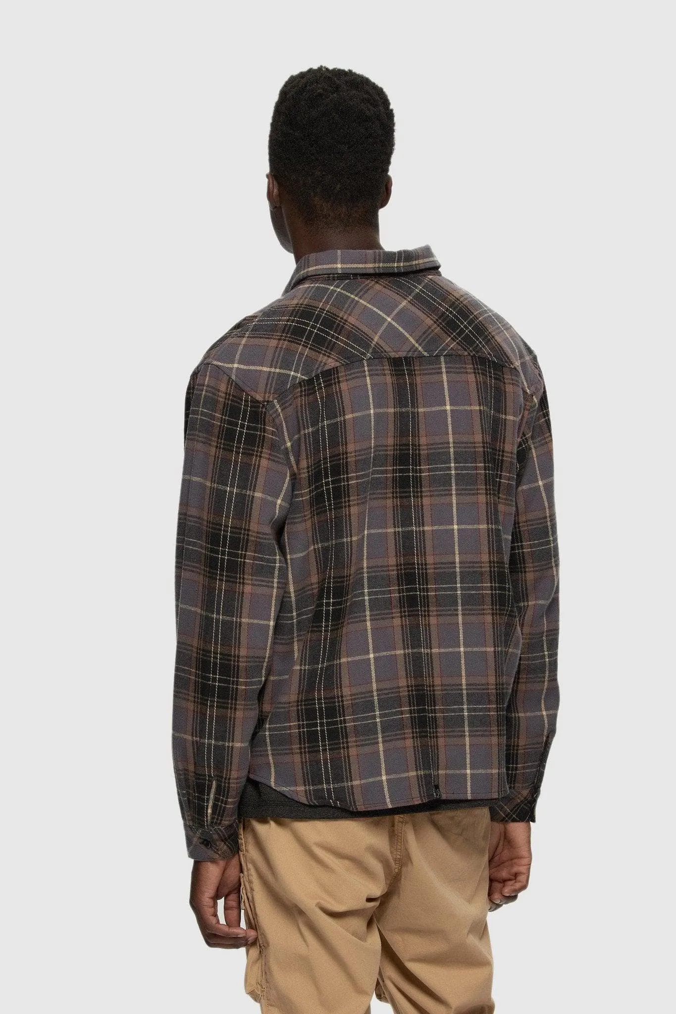 Midweight Plaid Shirt sold by Kuwallatee product image thumbnail 4
