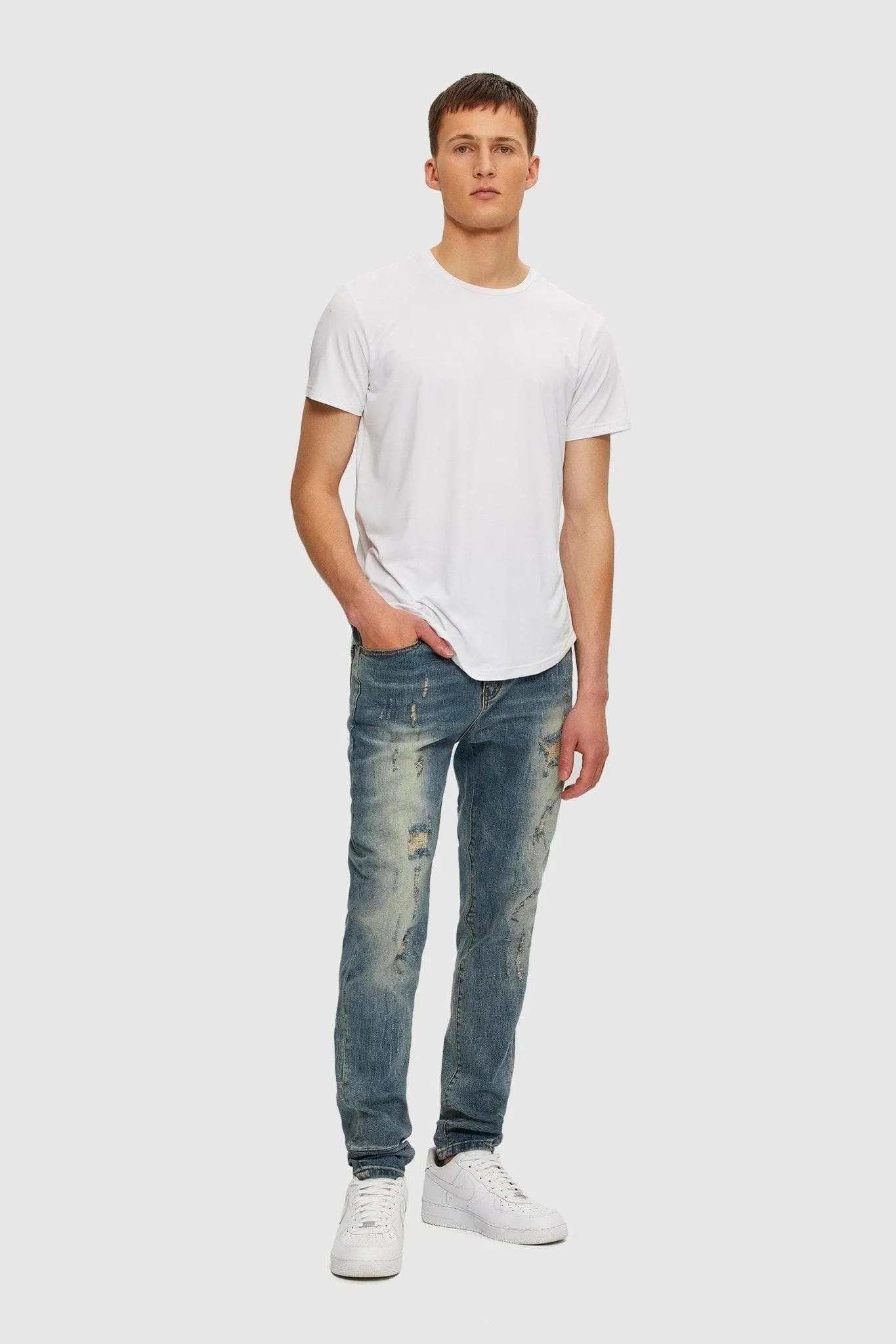 Tapered Skinny Denim sold by Kuwallatee product image thumbnail 4