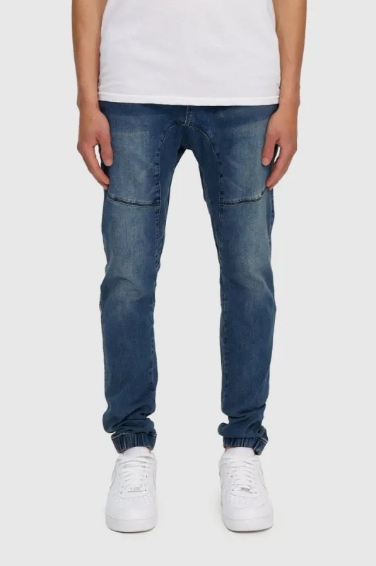Denim Jogger sold by Kuwallatee