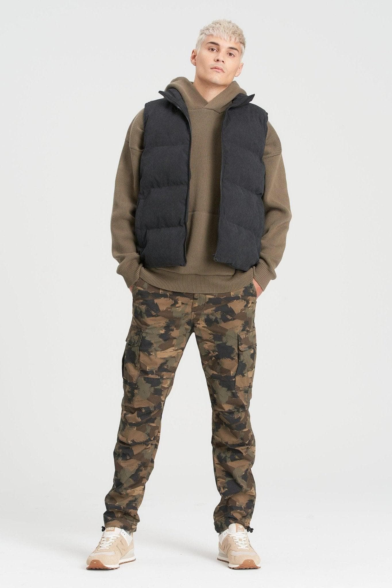 Cargo Trouser Brushed Camo sold by Kuwallatee product image thumbnail 2