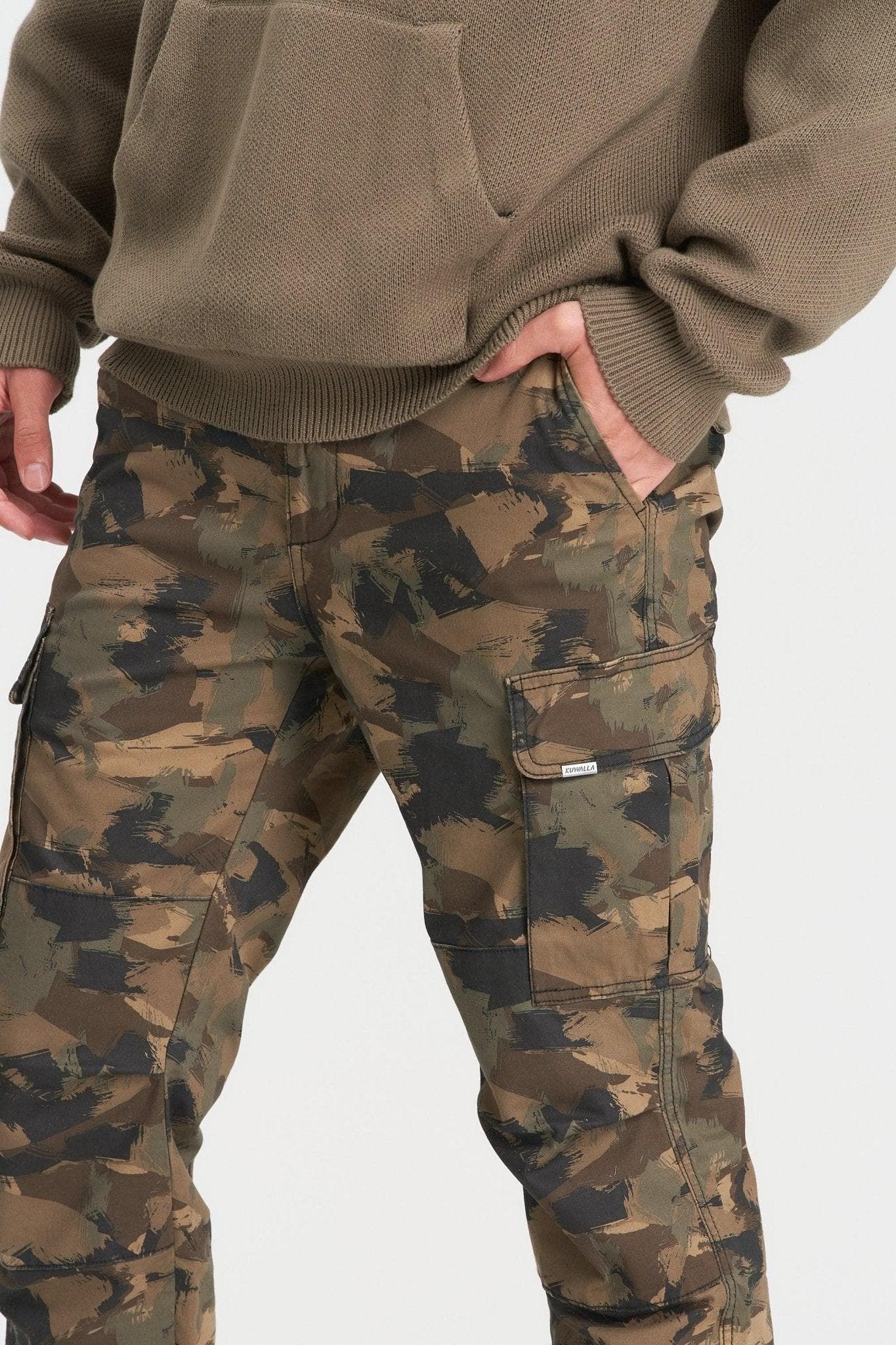 Cargo Trouser Brushed Camo sold by Kuwallatee product image thumbnail 3