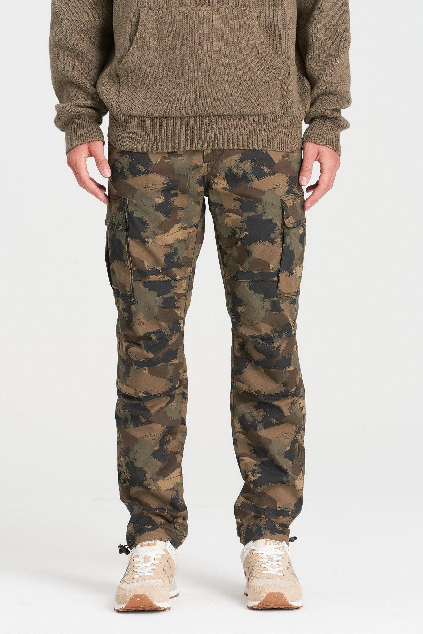 Cargo Trouser Brushed Camo sold by Kuwallatee