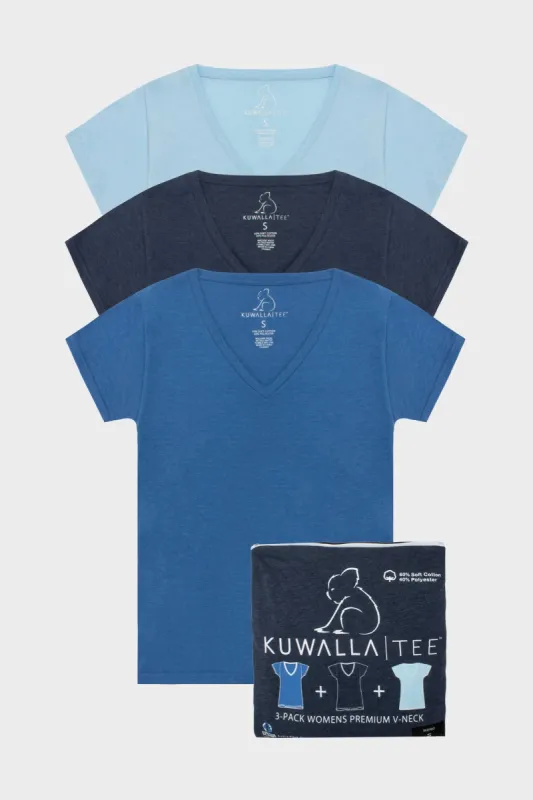 3-Pack Womens V-Neck sold by Kuwallatee