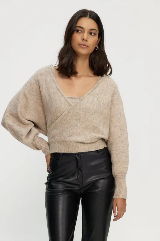 Criss Cross Cardigan sold by Kuwallatee