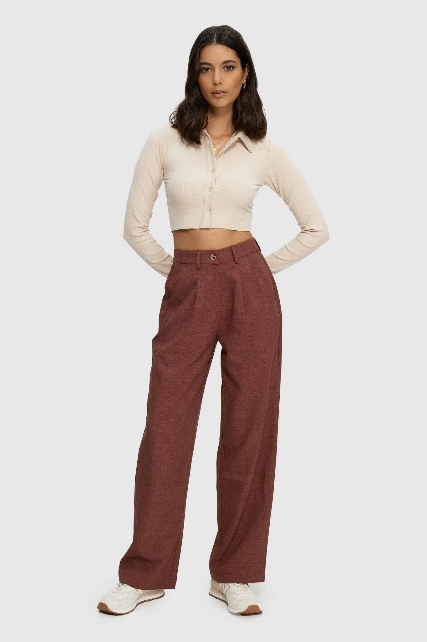Wide Leg Pleat Pant sold by Kuwallatee product image thumbnail 2