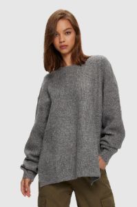 Pullover Crew Knit Sweater sold by Kuwallatee