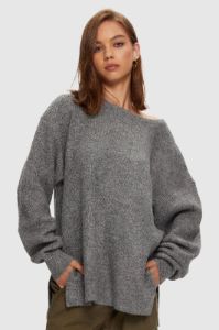 Pullover Crew Knit Sweater sold by Kuwallatee