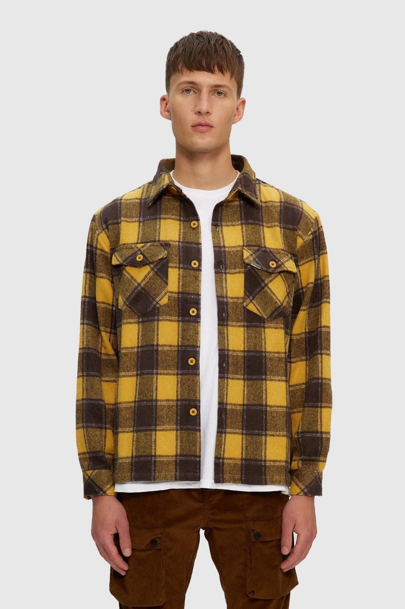 Flannel Overshirt sold by Kuwallatee