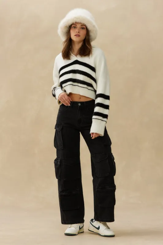 Soft Crop Knit Polo sold by Kuwallatee