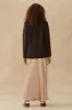 Bias-Cut Satin Slip Skirt sold by Kuwallatee