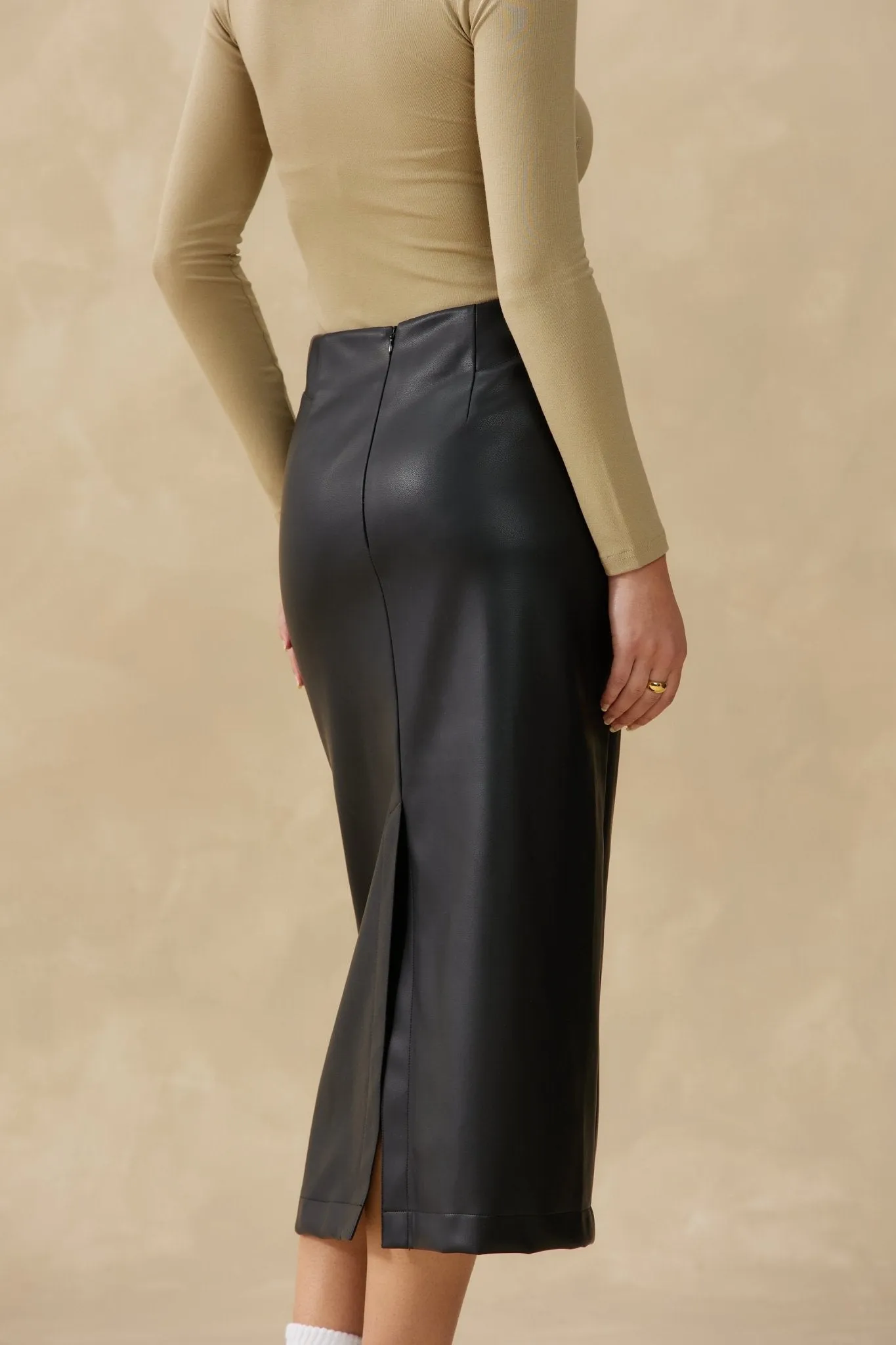 Leather Skirt sold by Kuwallatee product image thumbnail 3