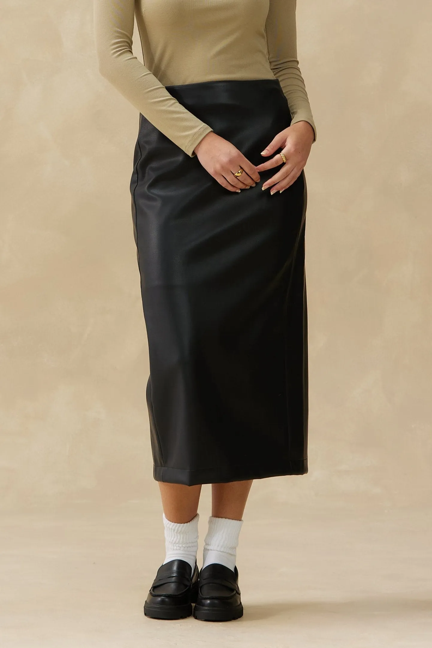Leather Skirt sold by Kuwallatee product image thumbnail 4