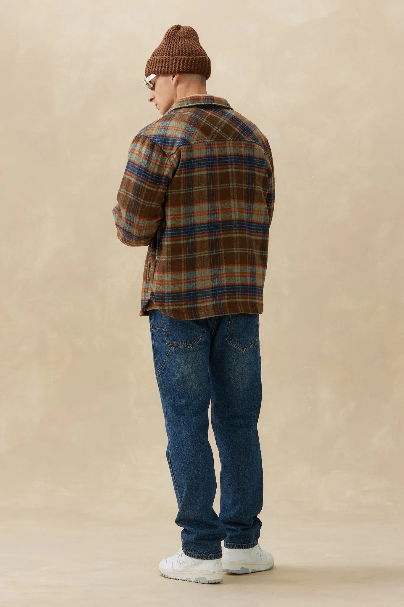 Quilted Plaid Jacket sold by Kuwallatee product image thumbnail 3