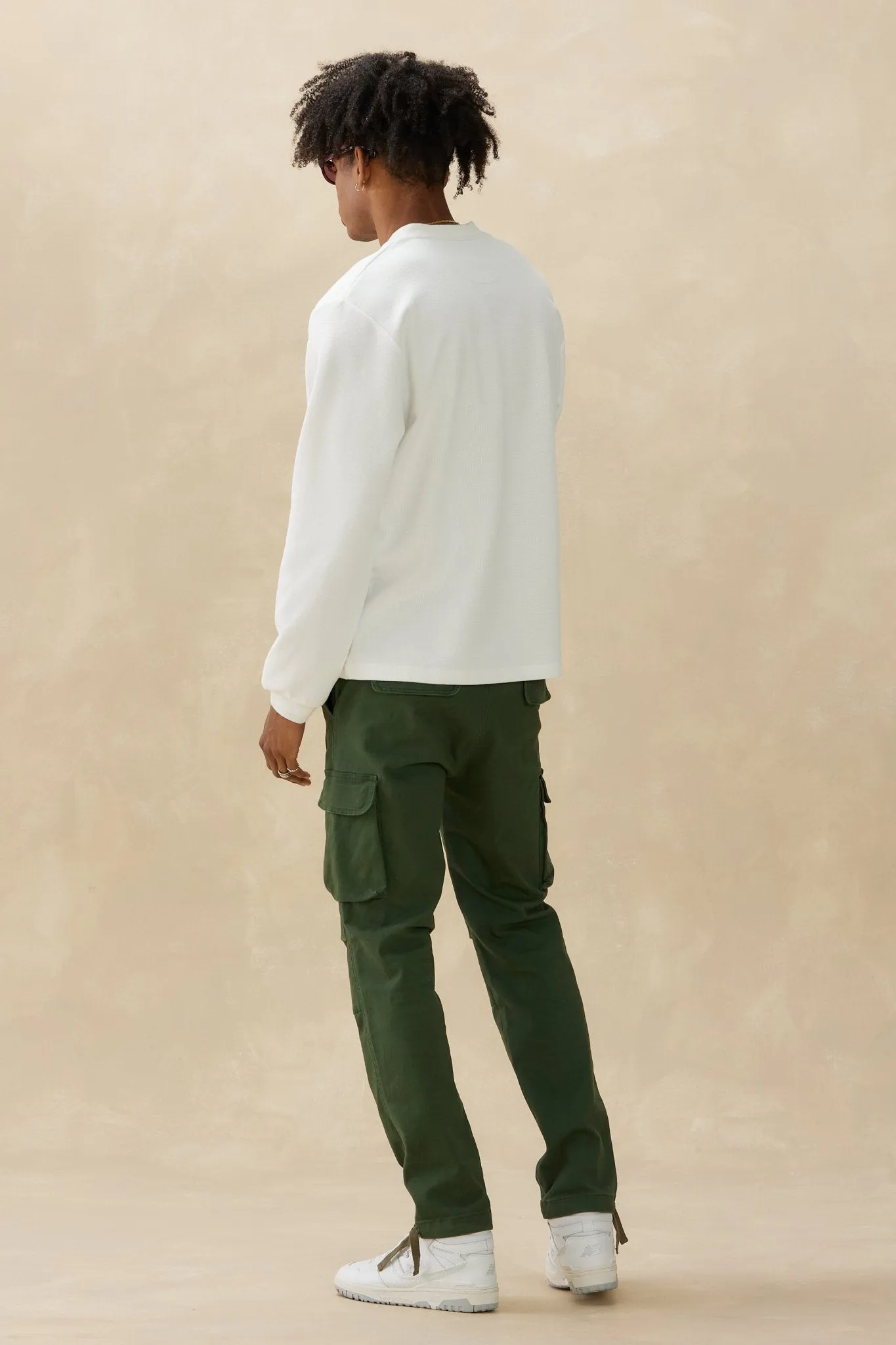 Long Sleeve Thermal Henley sold by Kuwallatee product image thumbnail 3