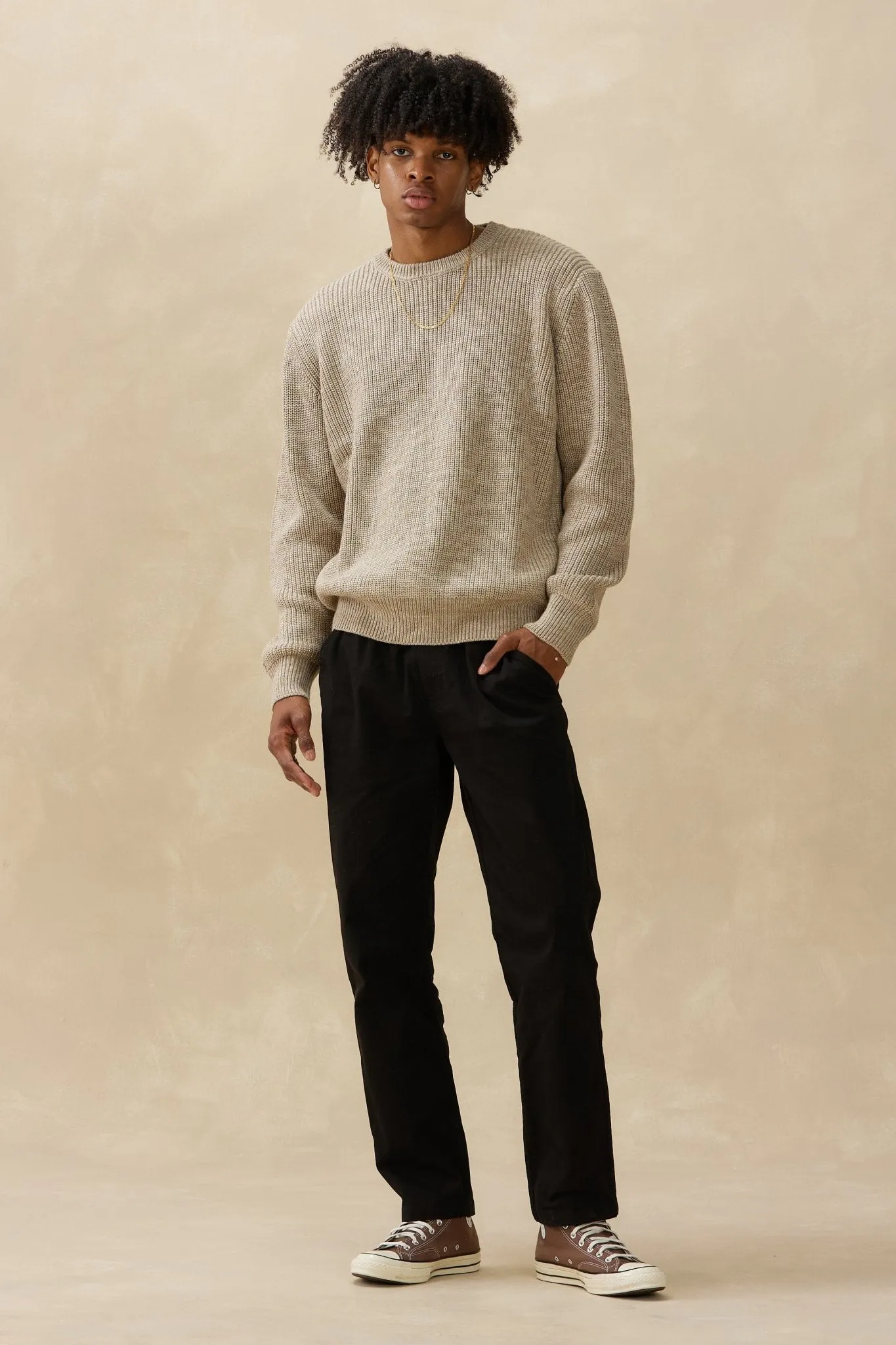 Knit Crew Neck sold by Kuwallatee product image thumbnail 2