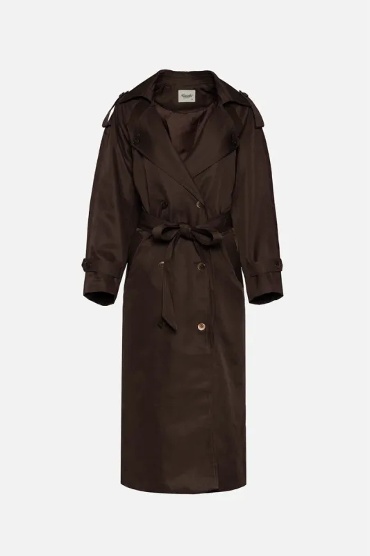 Oversized Trench Coat sold by Kuwallatee