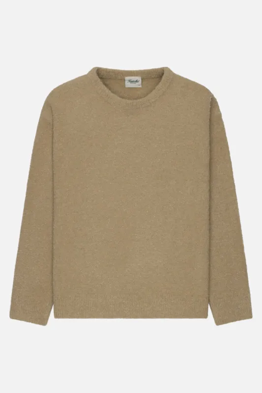 Knitted Bouclé Crew sold by Kuwallatee