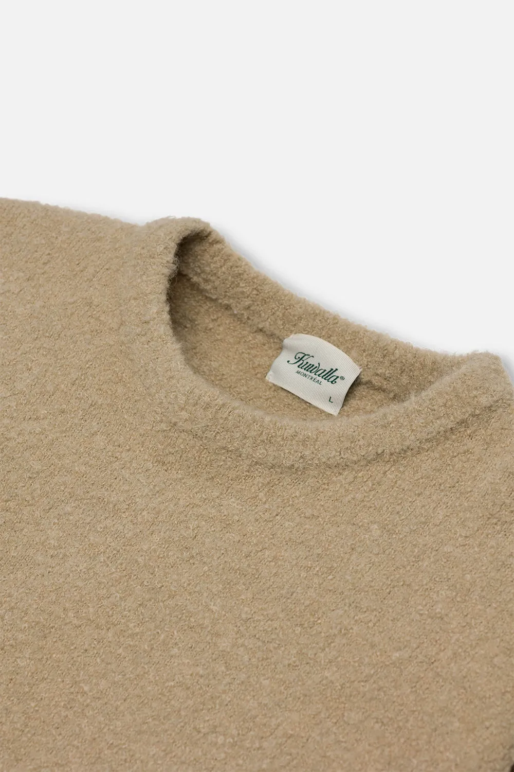 Knitted Bouclé Crew sold by Kuwallatee product image thumbnail 5