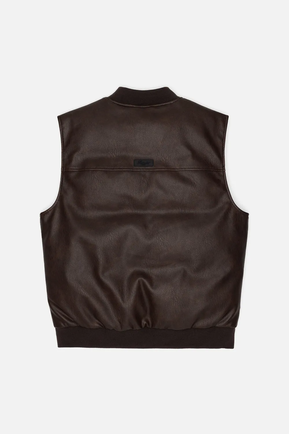 Vegan Leather Vest sold by Kuwallatee product image thumbnail 2