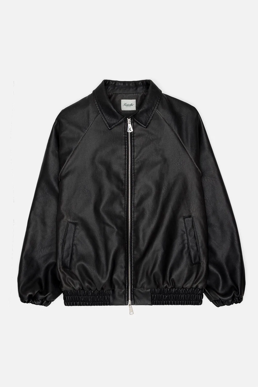 Vintage Vegan Leather Jacket sold by Kuwallatee