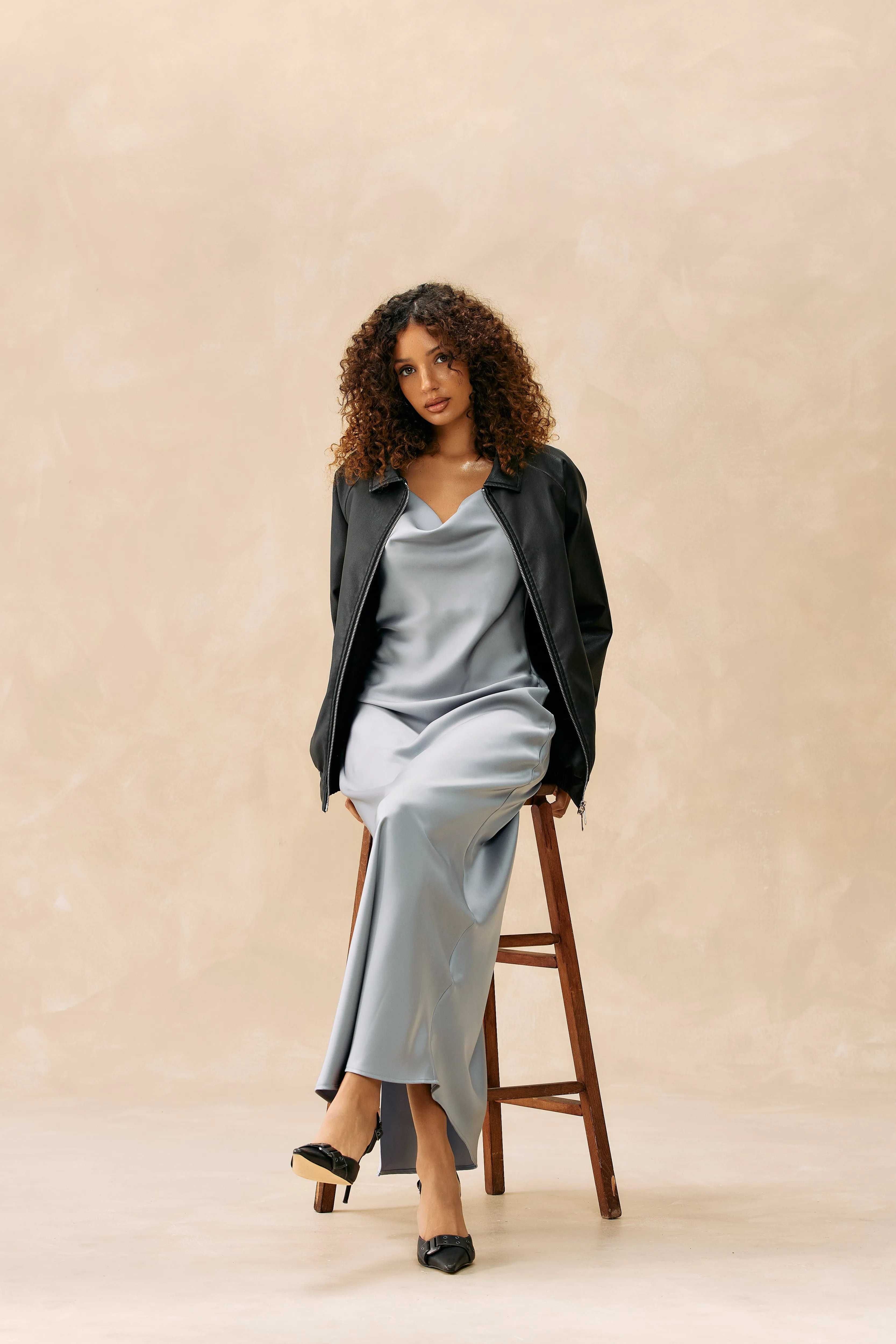 Vintage Vegan Leather Jacket sold by Kuwallatee product image thumbnail 4