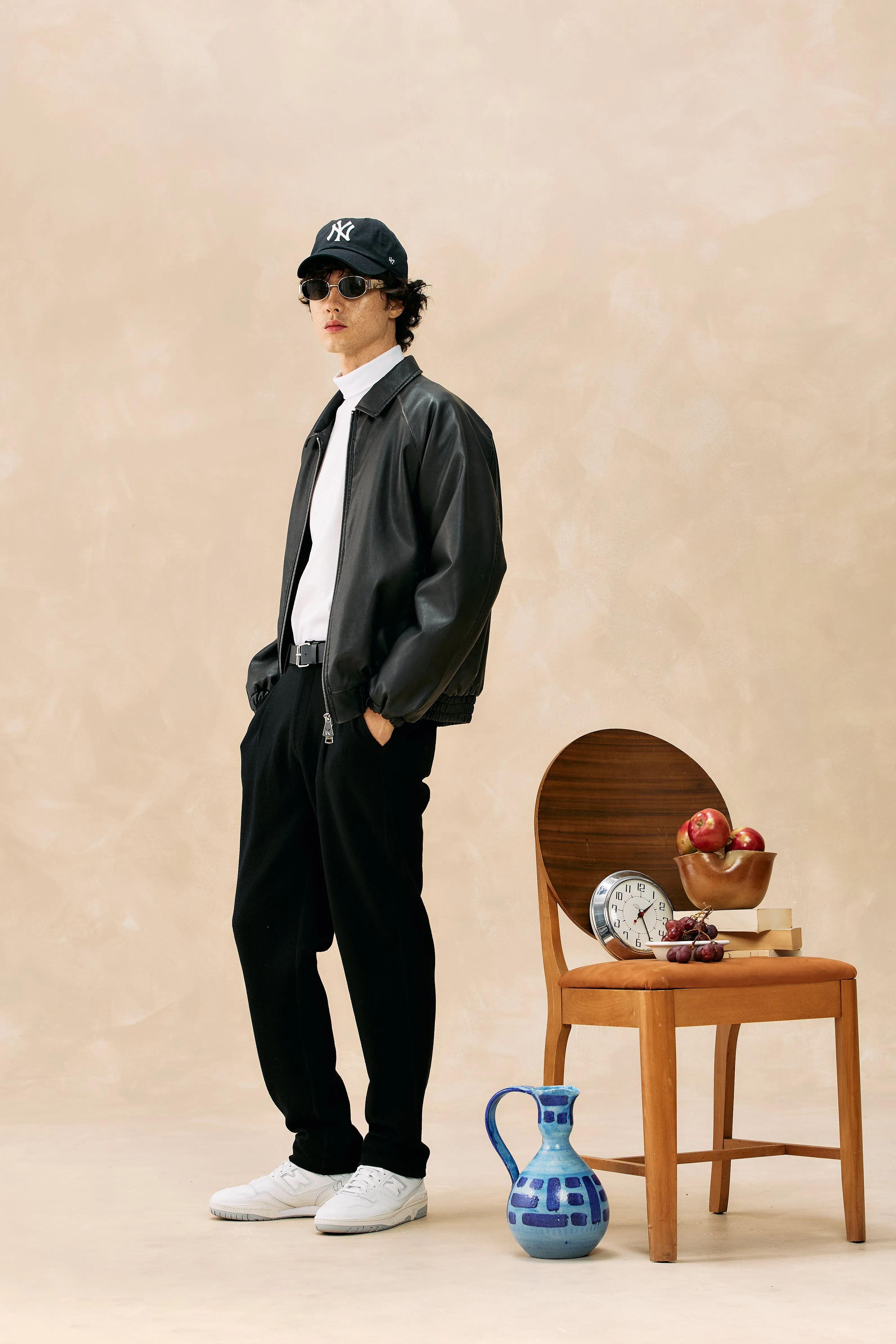 Vintage Vegan Leather Jacket sold by Kuwallatee product image thumbnail 2