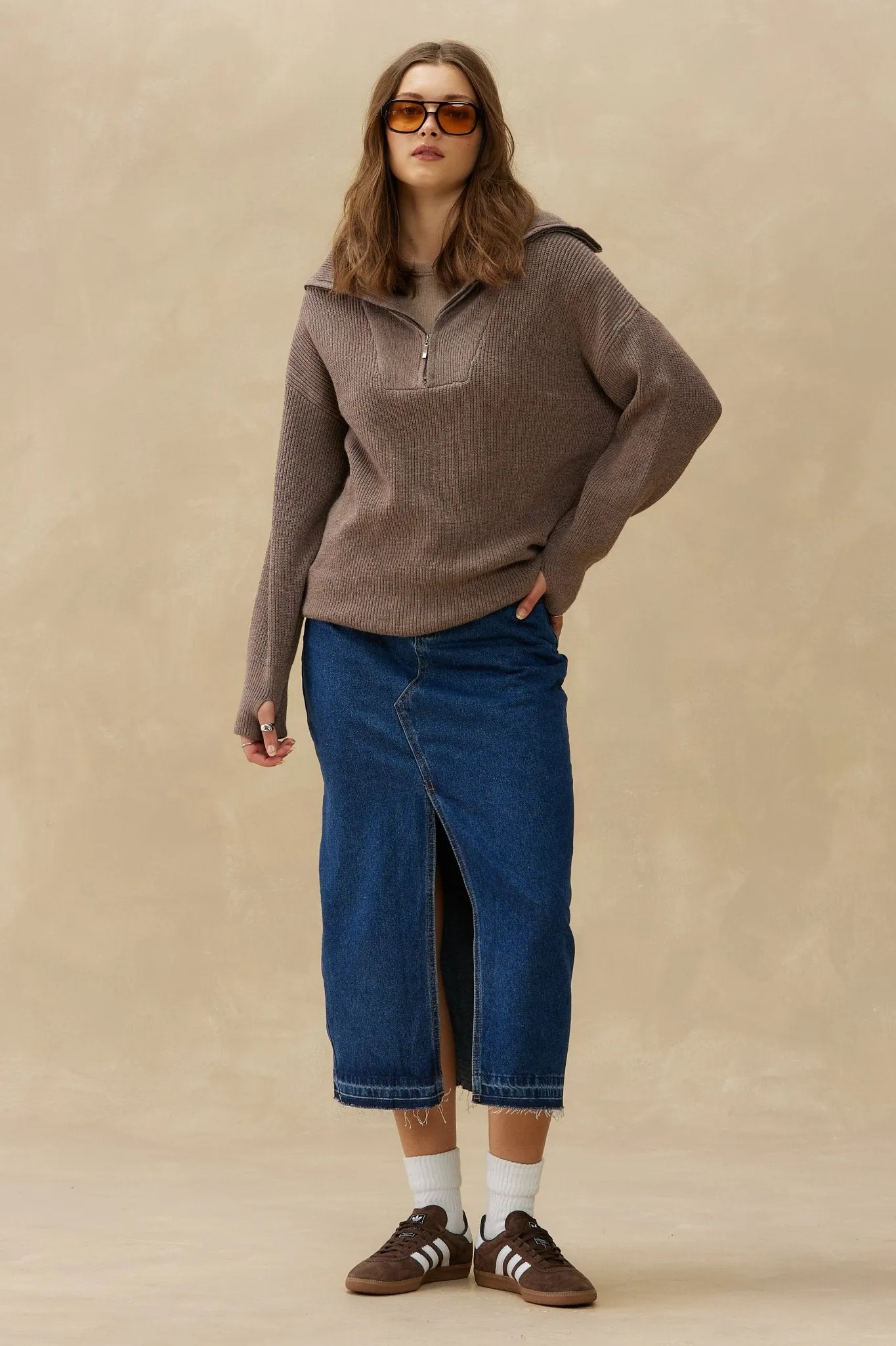 Knitted Half Zip 3.0 sold by Kuwallatee product image thumbnail 2