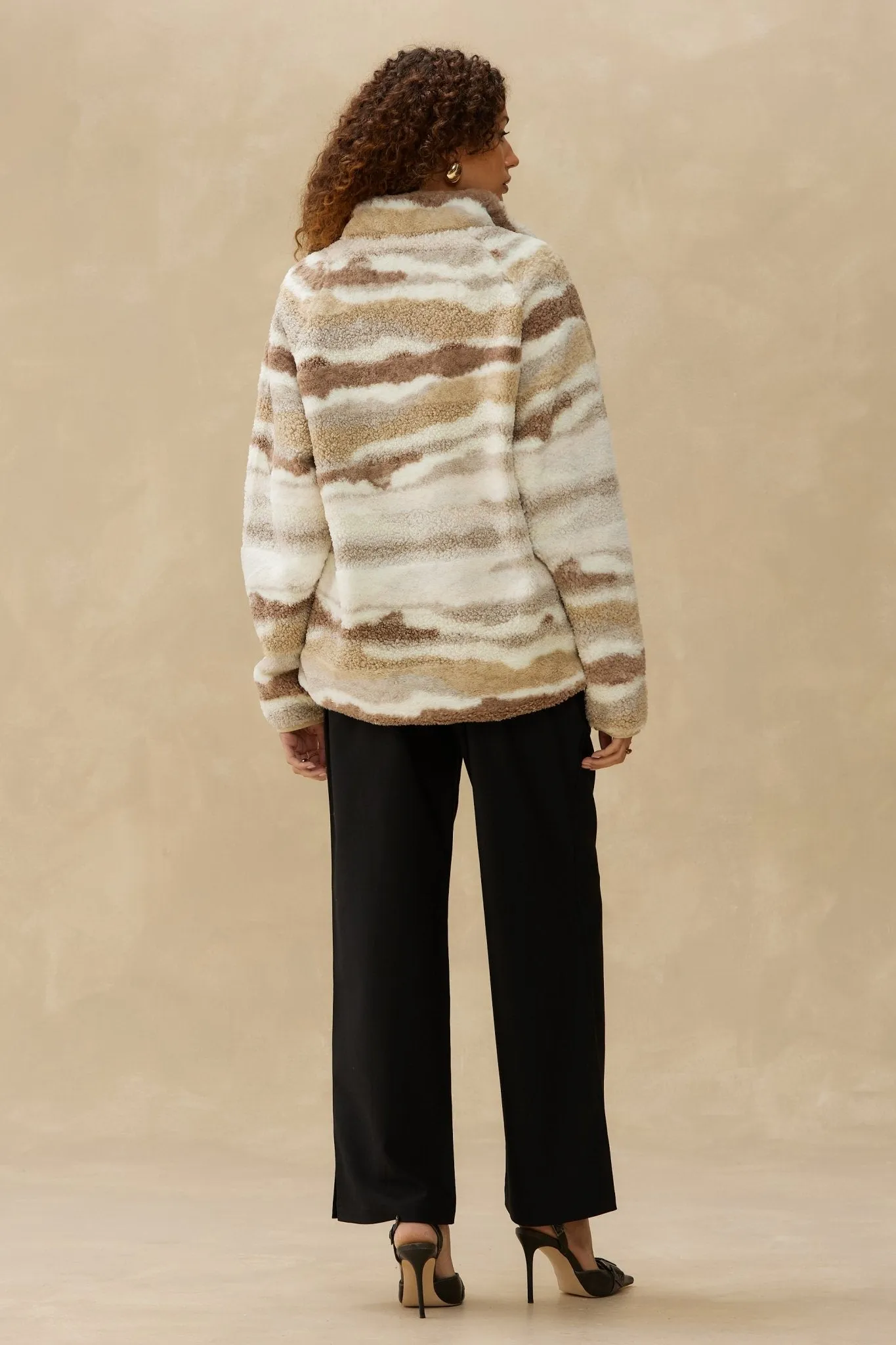 Landscape Sherpa Fleece sold by Kuwallatee product image thumbnail 3