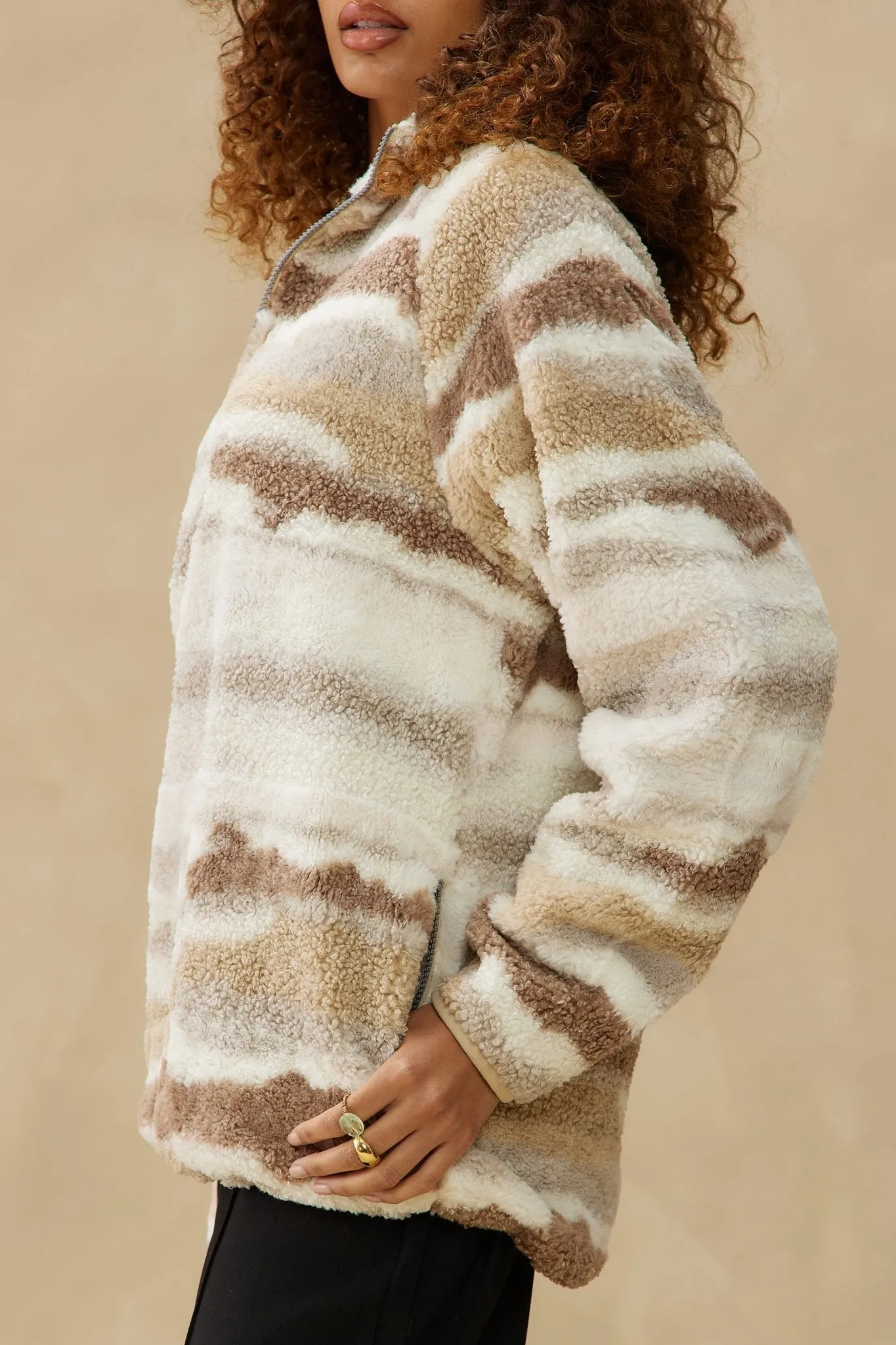 Landscape Sherpa Fleece sold by Kuwallatee product image thumbnail 4