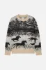 Jacquard Knit Sweater sold by Kuwallatee